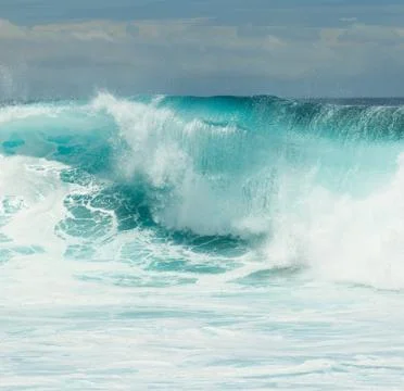 Breaking wave Stock Photos