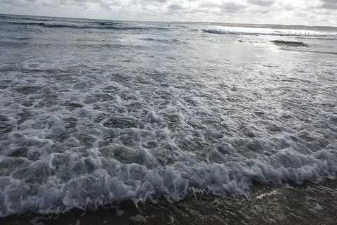 Breaking wave Foto stock