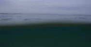 Breaking Wave From Underwater Stock Footage