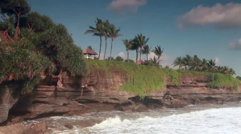 Breaking waves on Bali 스톡 동영상 41662416