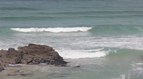 Breaking Waves Stock Footage 8522877