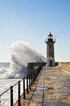 Breaking waves Stock Photos
