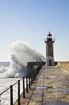 Breaking waves Stock Photos