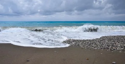 Breaking waves Stock Photos