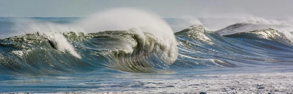 Breaking waves Stock Photos