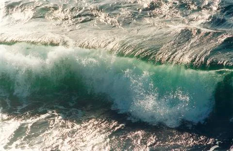 Breaking waves.jh Foto stock