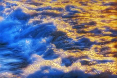 Breaking whitewater wave Stock Photos