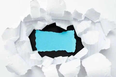 Breaking Writers Block, Presenting Different Result, Display New Approach,... Stock Photos