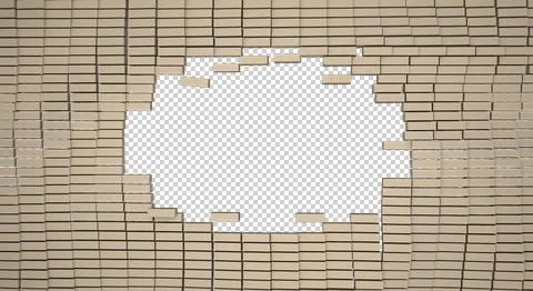 A-breaking.wall-7 Illustrazione stock