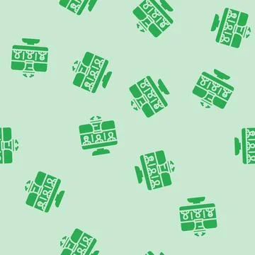 Breakout sessions glyph vector seamless pattern Stock Illustration