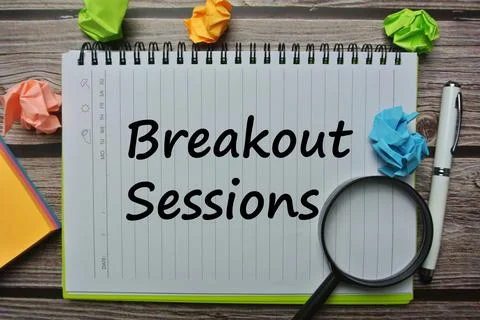 Breakout Sessions Stock Photos
