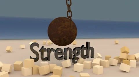 Breakthrough to Strength Stock Footage 43251082