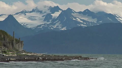 Breakwater Beach Stock Footage 8569582