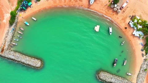 A breakwater is a coastal engineering structure designed to protect shorelines. Stock Footage 249727675