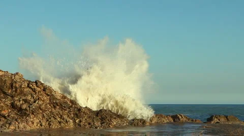 Breakwater 库存影片 4884396