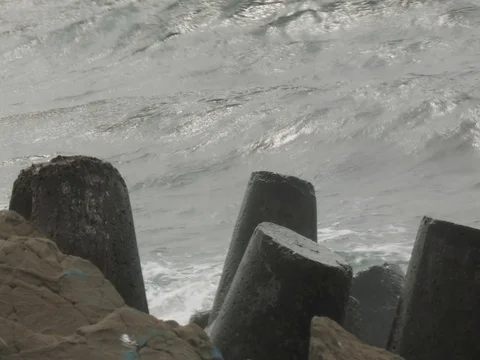 Breakwater Stock Footage 80672435