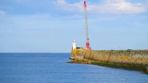 Breakwater  Stock Footage 82661545