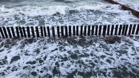 Breakwater 스톡 동영상 122167641