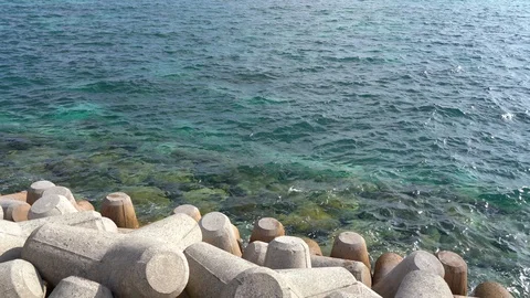 Breakwater Stock Footage 124760217