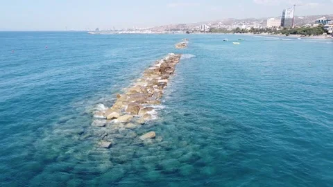 Breakwater Stock Footage 133405146