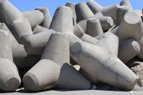 Breakwaters Stock Photos