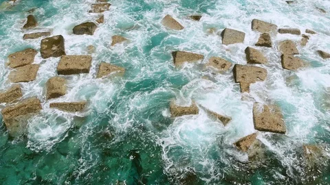 Breakwaters V 스톡 동영상 91667158