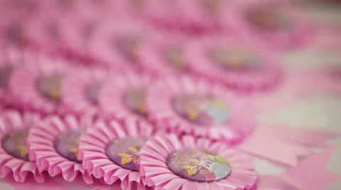Breast Badges Stock-Footage 33740718