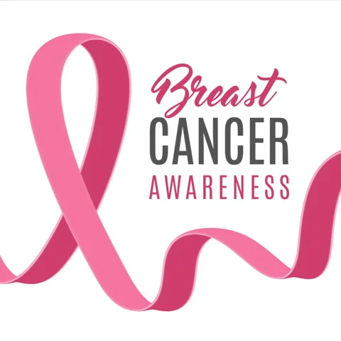 Breast Cancer Awareness Month Square Bac... | Stock Video | Pond5