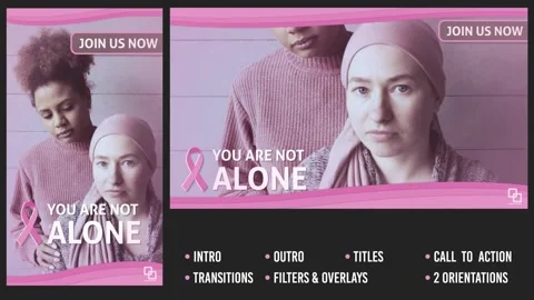 Breast Cancer Awareness Package Modèle After Effects