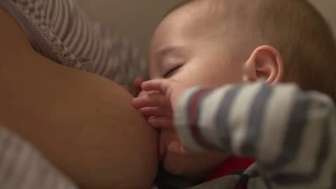 Breast feeding Stock Footage 210610170