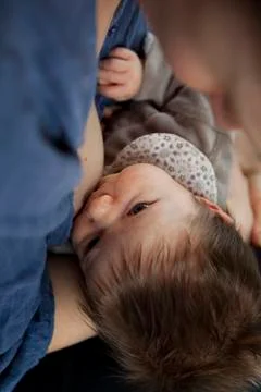 Breast-feeding Stock Photos