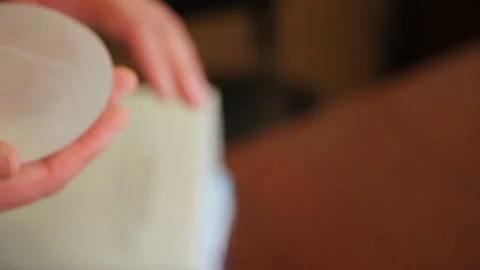 Breast implant. Stock Footage 88199897