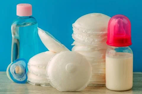 Breast pads close-up Stock Photos