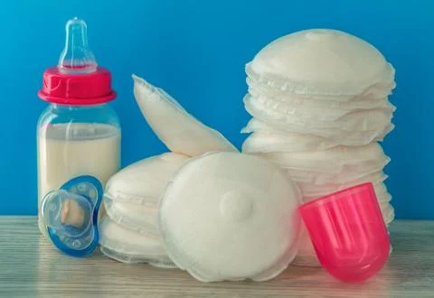 Breast pads close-up Stock Photos
