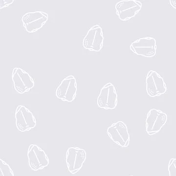 Breast with ribs line seamless pattern Illustrazione stock