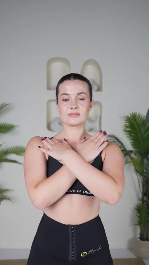 Breatching exercise Stock Footage 314186331