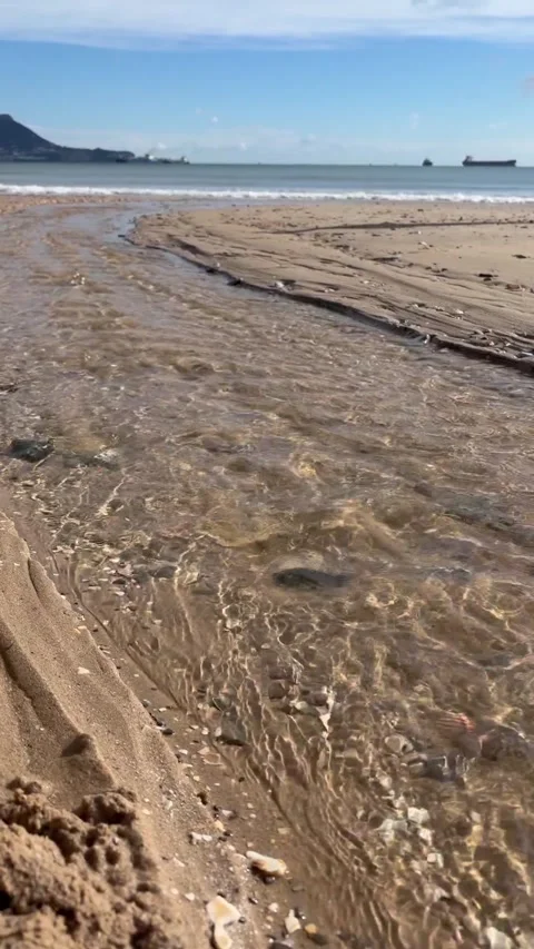 Breath of the Shore Stock Footage 327561333