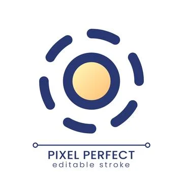 Breathe animation effect pixel perfect gradient fill ui icon 스톡 일러스트