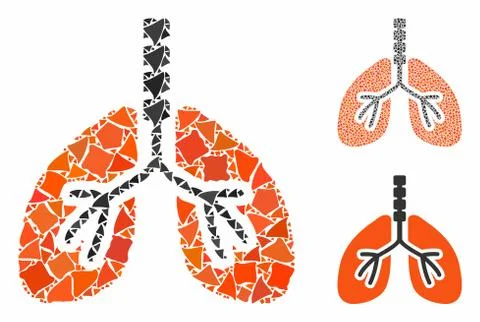Breathe system Composition Icon of Joggly Elements Stock Illustration