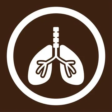 Breathe System Rounded Vector Icon Stock Illustration