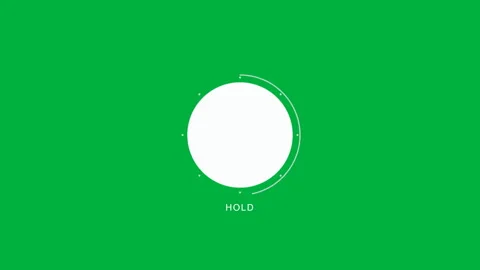 Breathing Circle Animation for Mindfulness Meditation Breathing Exercise on.. Stockbeeldmateriaal 337102136