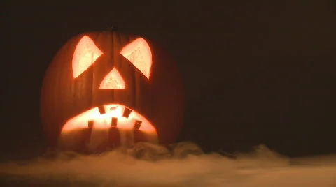 Breathing pumpkin loop Video stock 267158