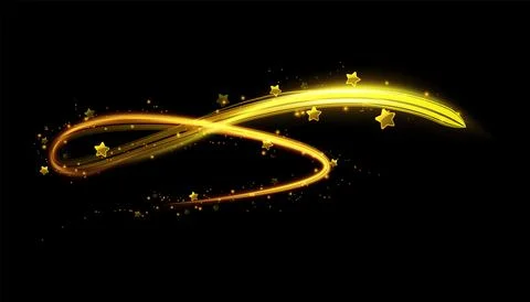 Breathtaking 3D vector illustration of wind air or wave flow. Illustrazione stock