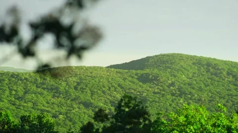 Breathtaking aerial view of dramatic mountains. Beautiful natural landscape Stock Footage 276628930