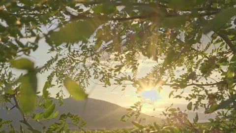 Breathtaking aerial view of dramatic mountains. Beautiful natural landscape Stock Footage 276631253