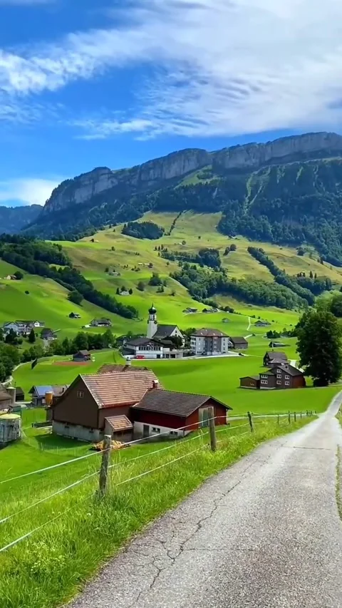 Breathtaking aerial view dramatic mountains Stock Footage 280191824