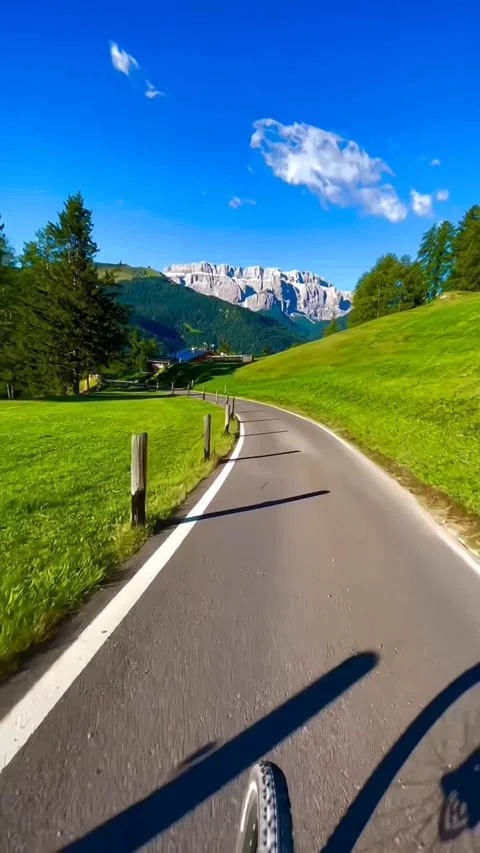 Breathtaking aerial view dramatic mountains Stock Footage 280191909