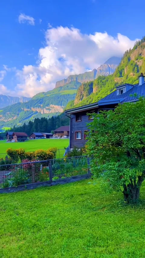 Breathtaking aerial view dramatic mountains Stock Footage 280191970