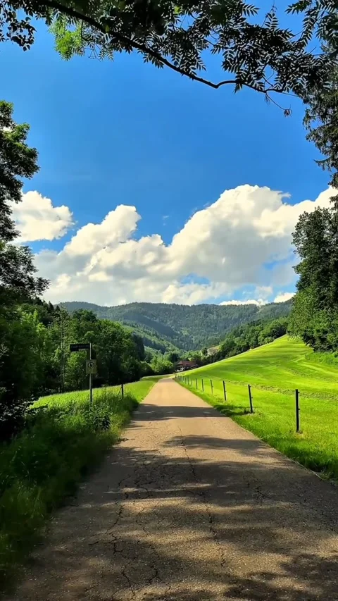Breathtaking aerial view dramatic mountains Stock Footage 280191993
