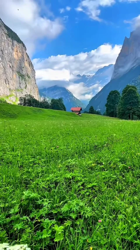 Breathtaking aerial view of dramatic mountains Stock Footage 280192014